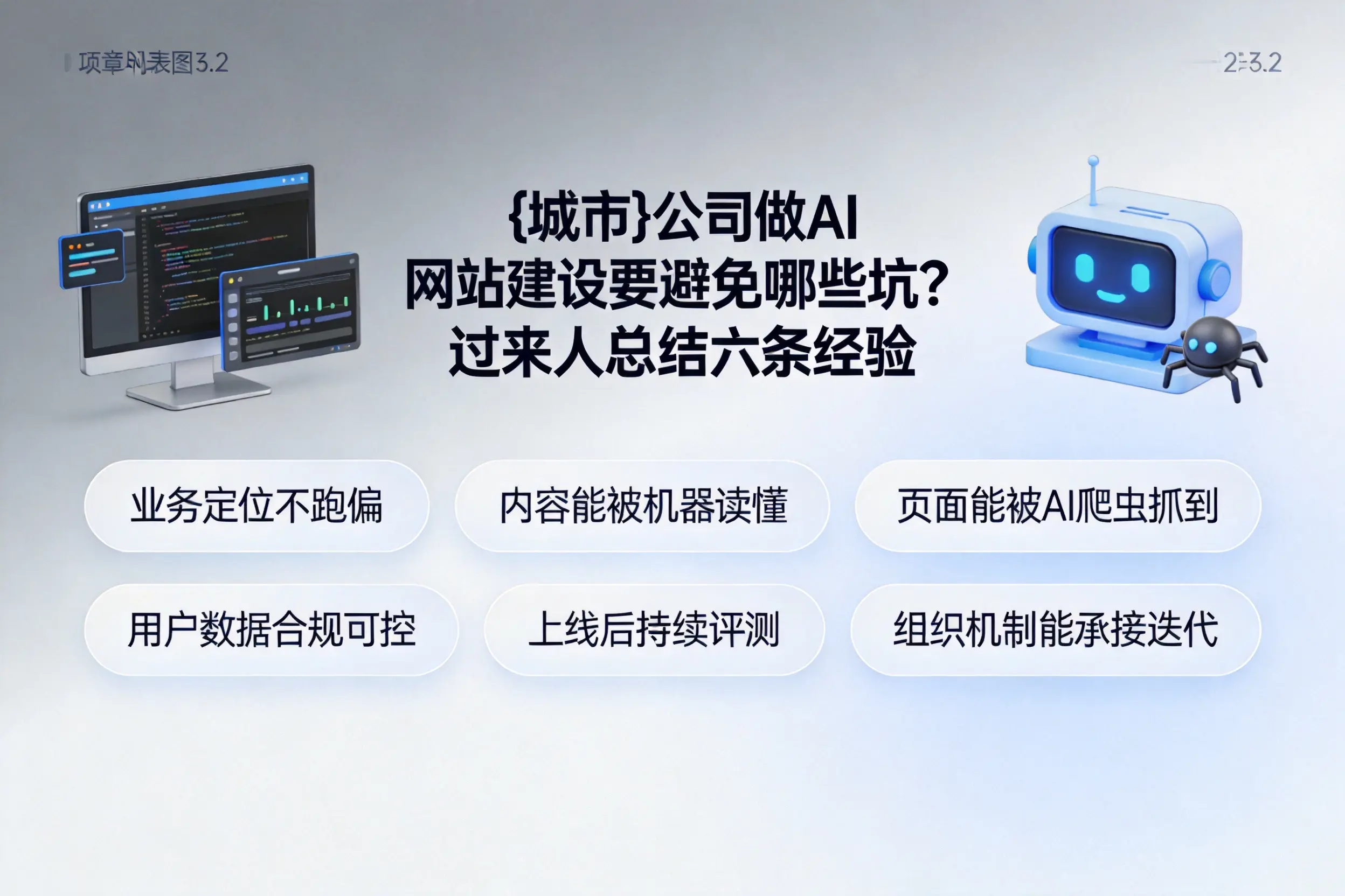 玉溪公司做AI网站建设要避免哪些坑？过来人总结六条经验