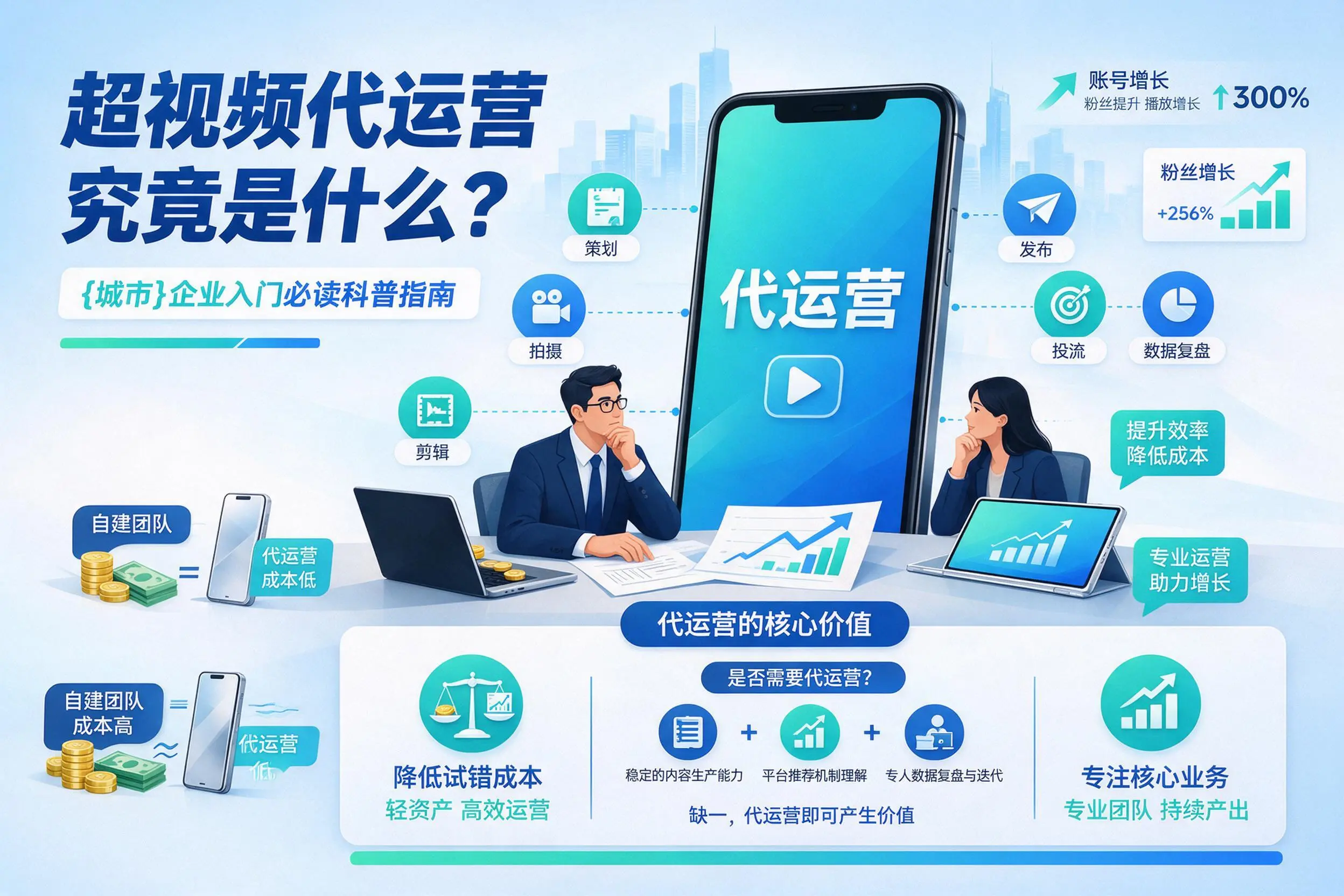 短视频代运营究竟是什么?玉溪企业入门必读科普指南