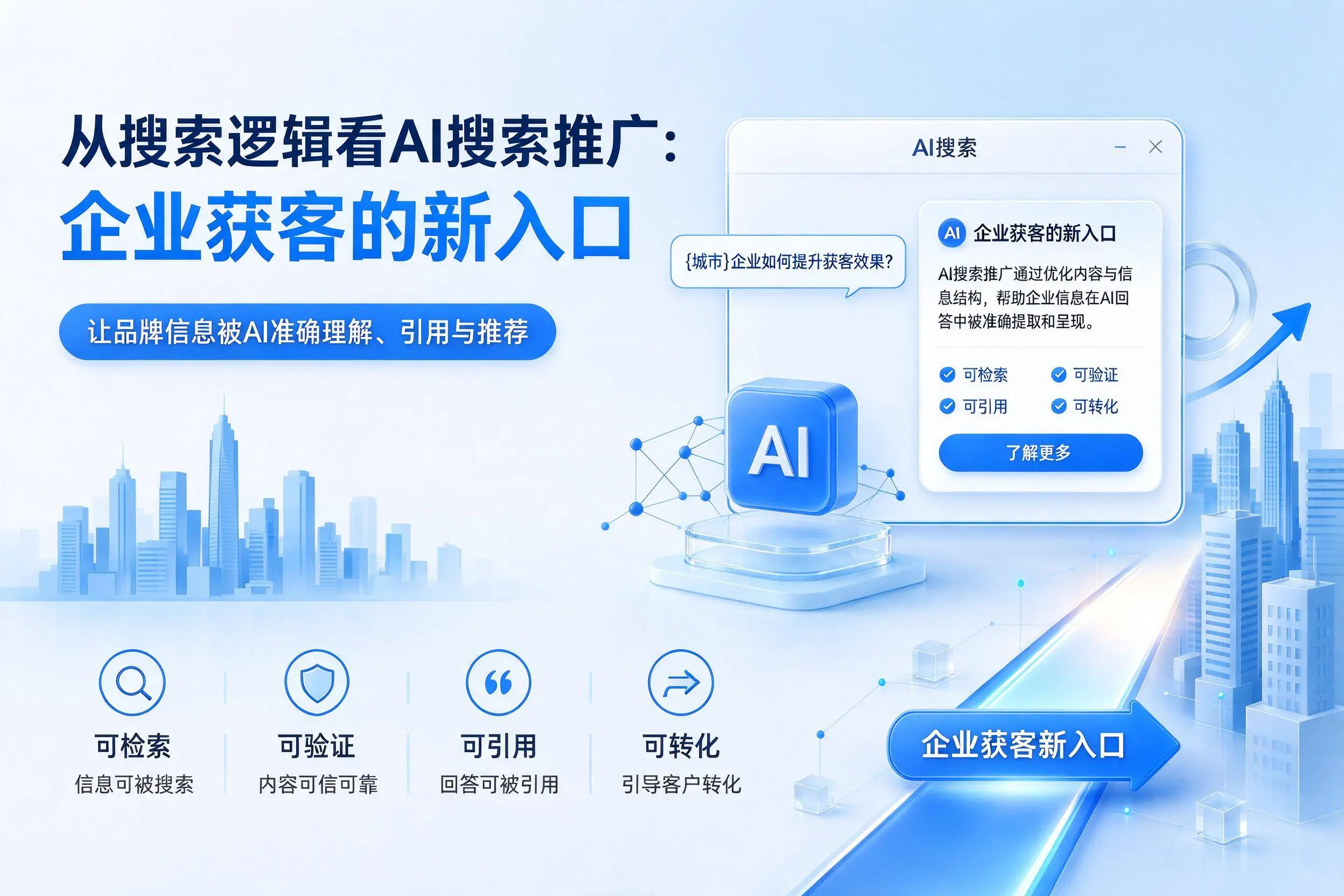 从搜索逻辑看AI搜索推广:玉溪企业获客的新入口